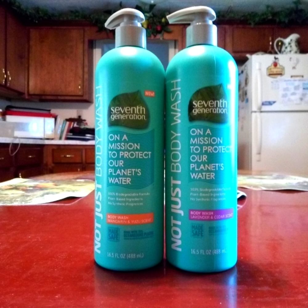 2: 16.5 OZ. SEVENTH GENERATION BODY WASH
